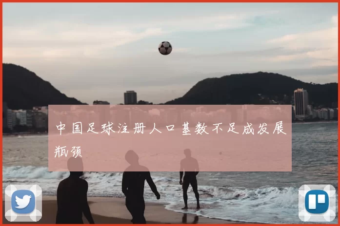 中国足球注册人口基数不足成发展瓶颈