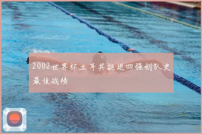 2002世界杯土耳其挺进四强创队史最佳战绩